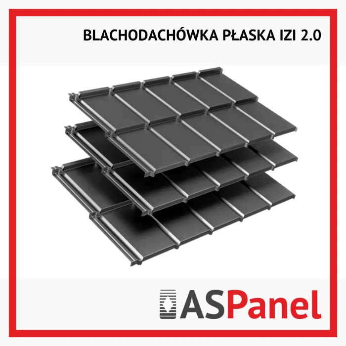 Blachodachówka płaska modułowa IZI2.0