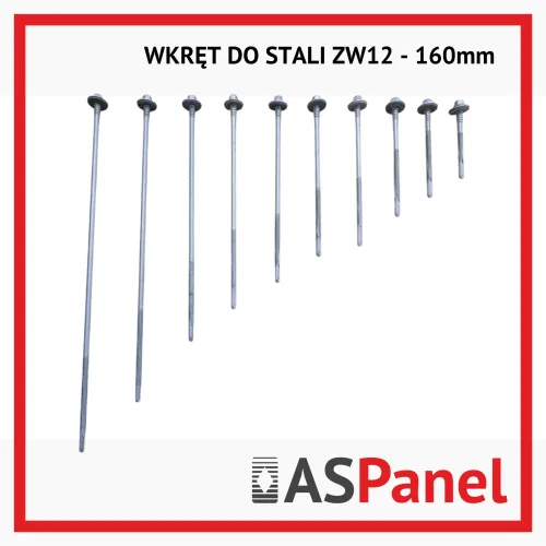 Wkręt GTR ZW 12 - 160mm