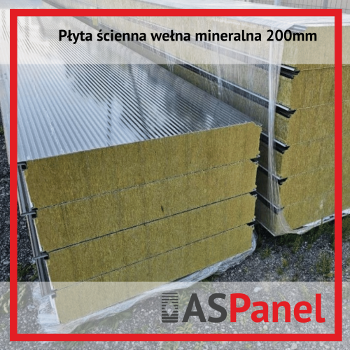 Płyta ścienna wełna 200mm
