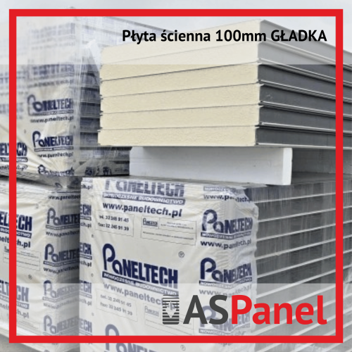 Płyta warstwowa gładka 100mm