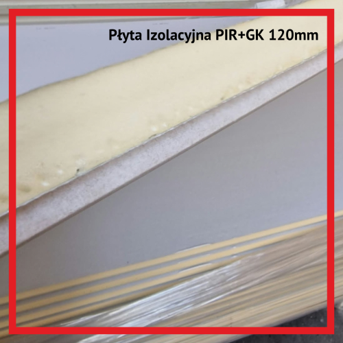 Płyta izolacyjna PIRGK120mm