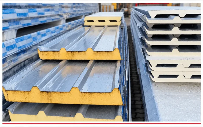 PIR roof sandwich panels with steel facings from the ASPanel range